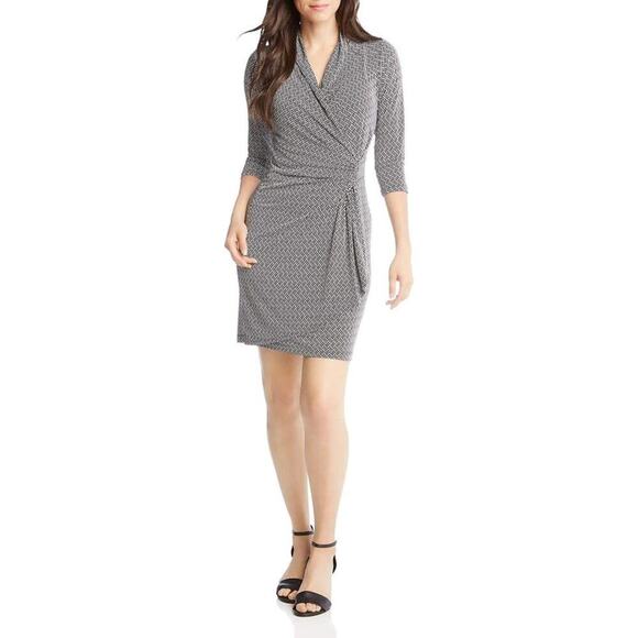 Laundry by Design Sheath Dress black and white Size 8 - Picture 1 of 5